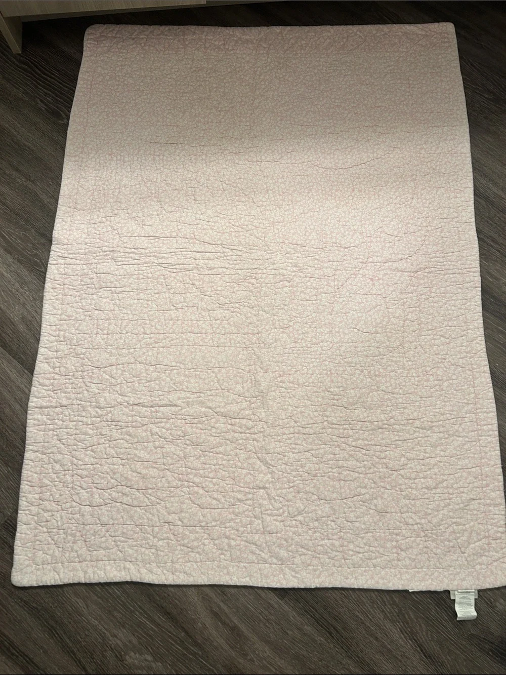 POTTERY BARN KIDS Baby Girl Pink & Pastel Tree and Owl Patchwork Quilt - Brand